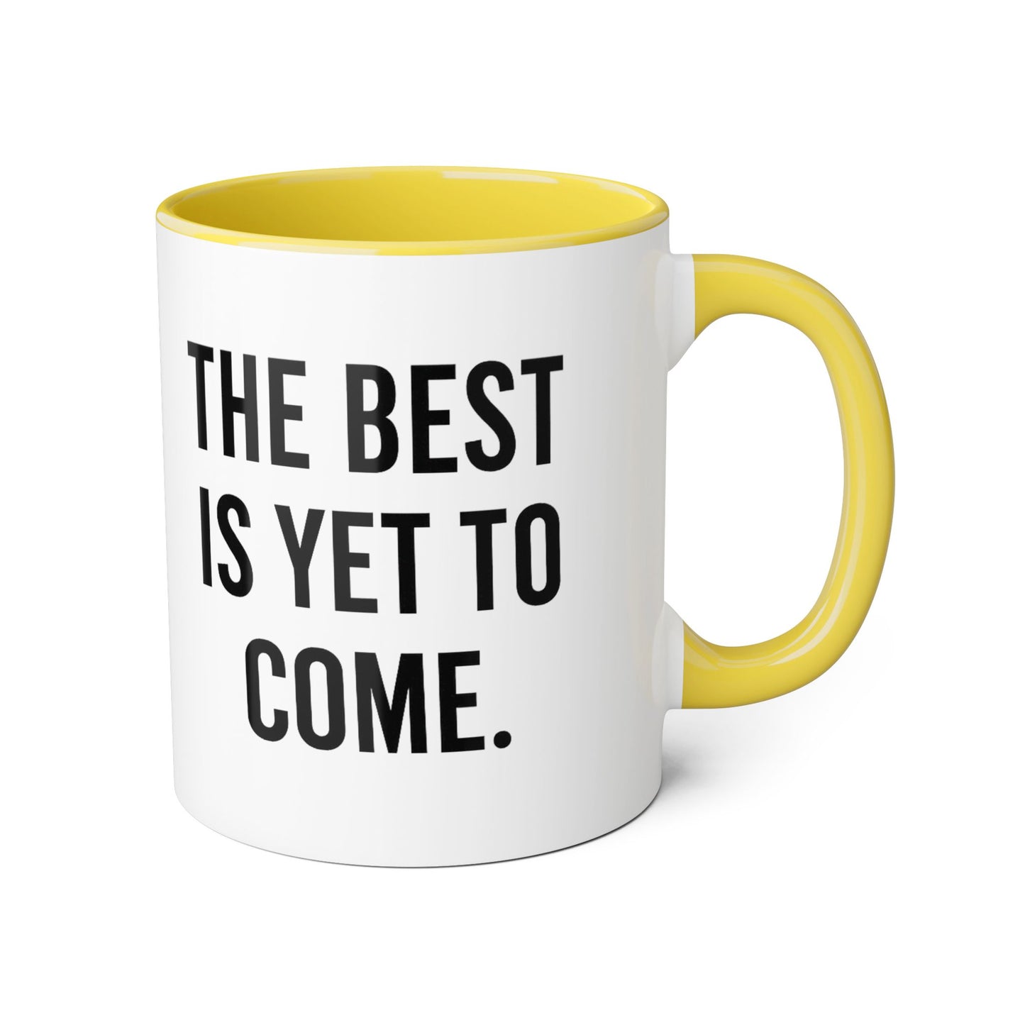 Motivia the best Mug 11oz — Black Interior & Handle