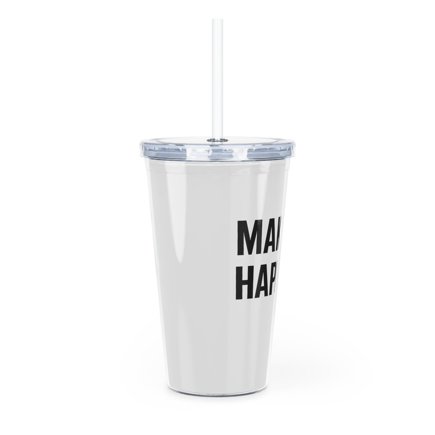 Motivia 20 oz plastic tumbler make it
