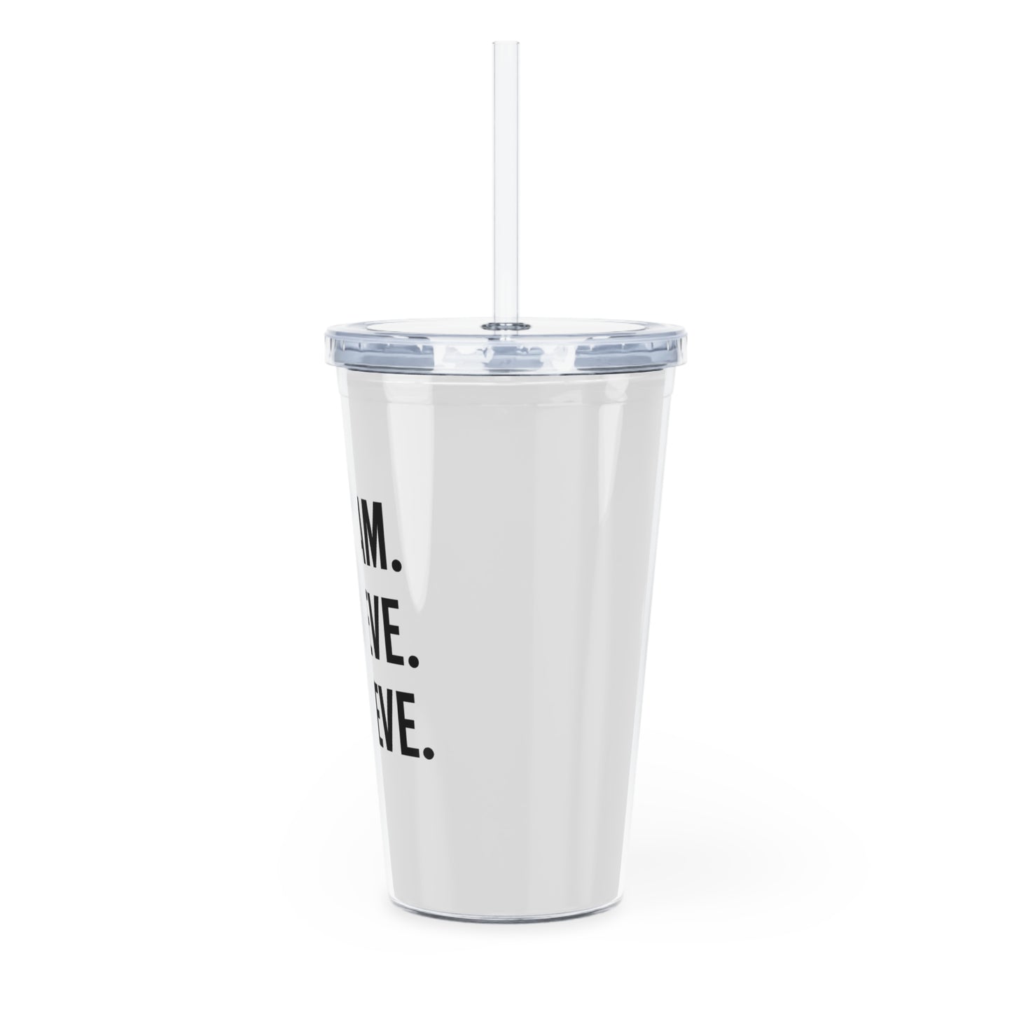 Motivia 20 oz plastic tumbler dream