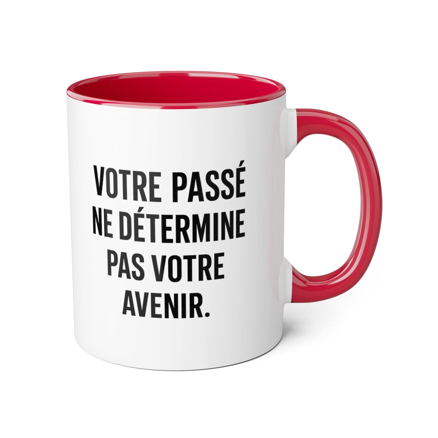 Motivia votre passe  Mug 11oz — Black Interior & Handle