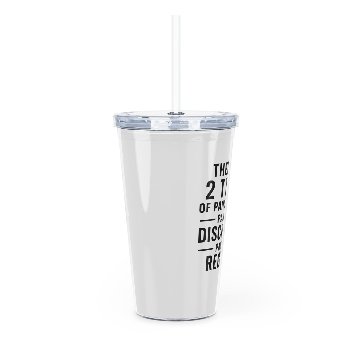 Motivia 20 oz plastic tumbler there is