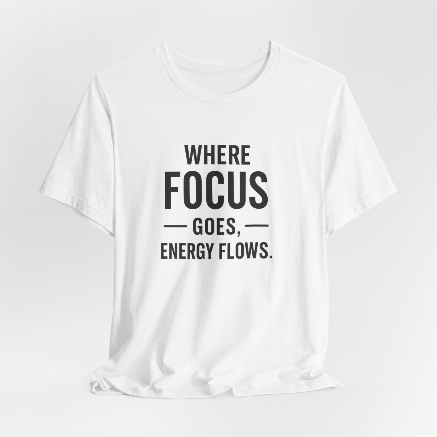 Motivia  T-Shirt where focus