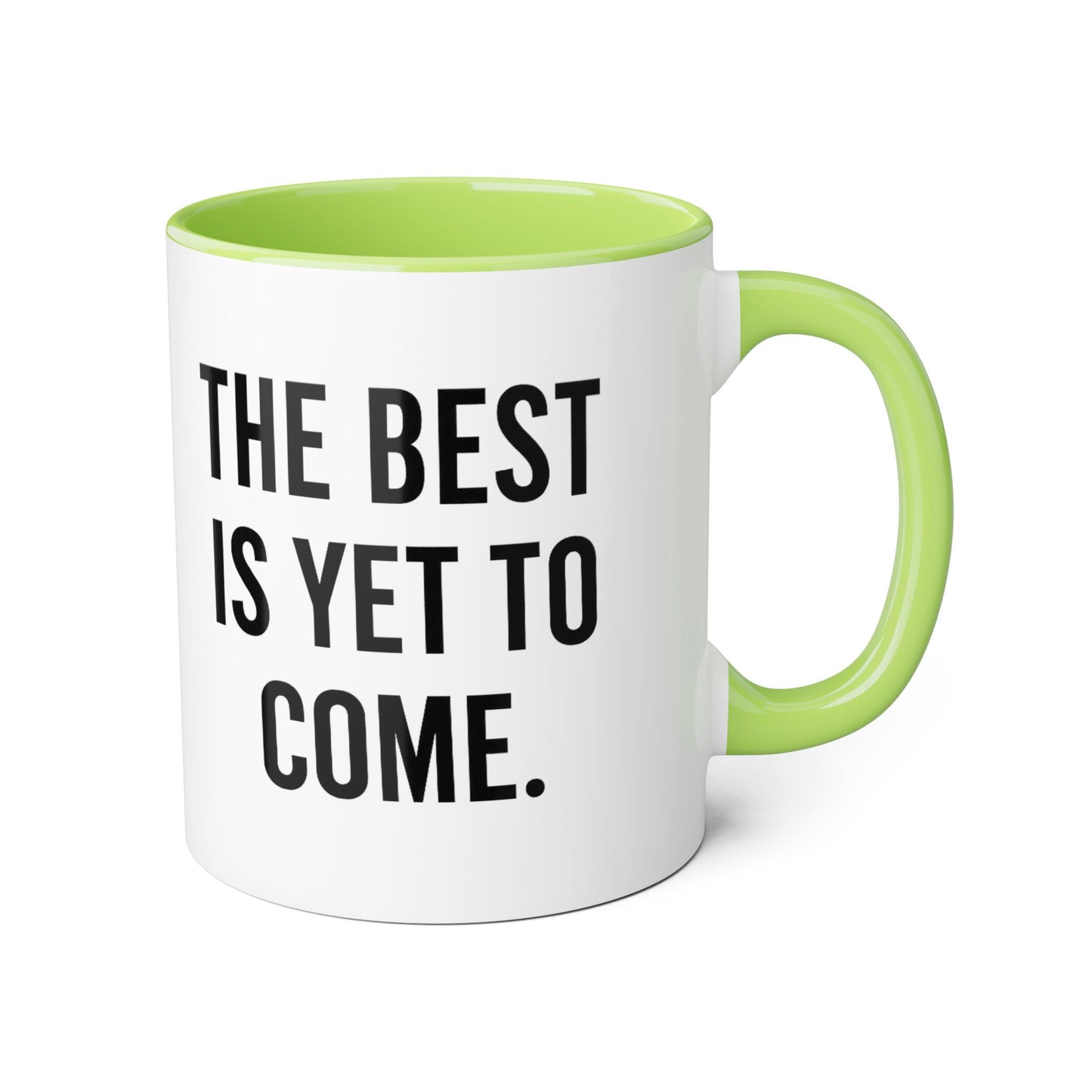 Motivia the best Mug 11oz — Black Interior & Handle
