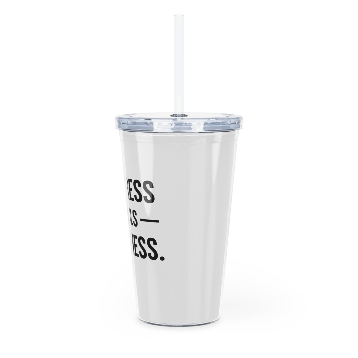 Motivia 20 oz plastic tumbler progress