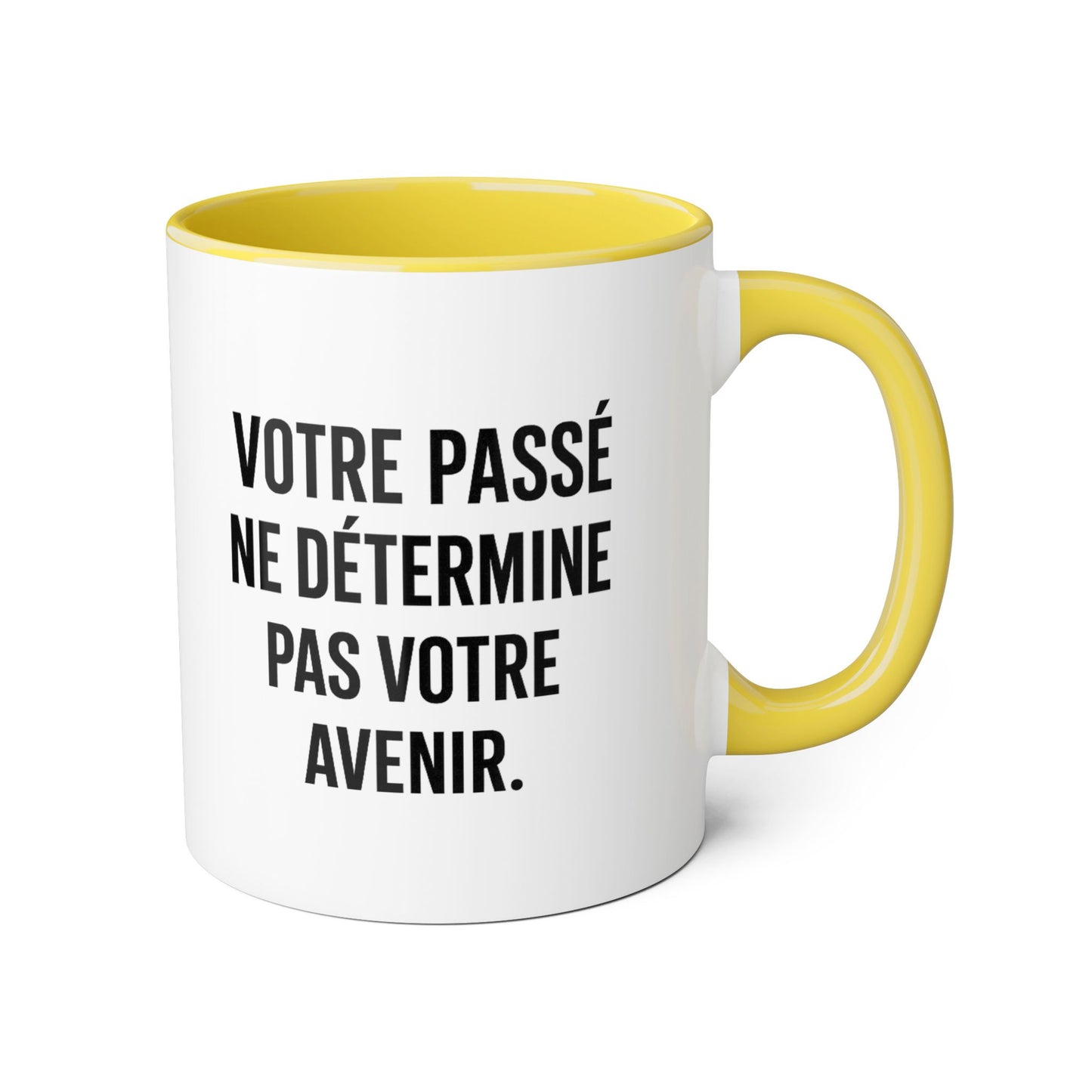 Motivia votre passe  Mug 11oz — Black Interior & Handle