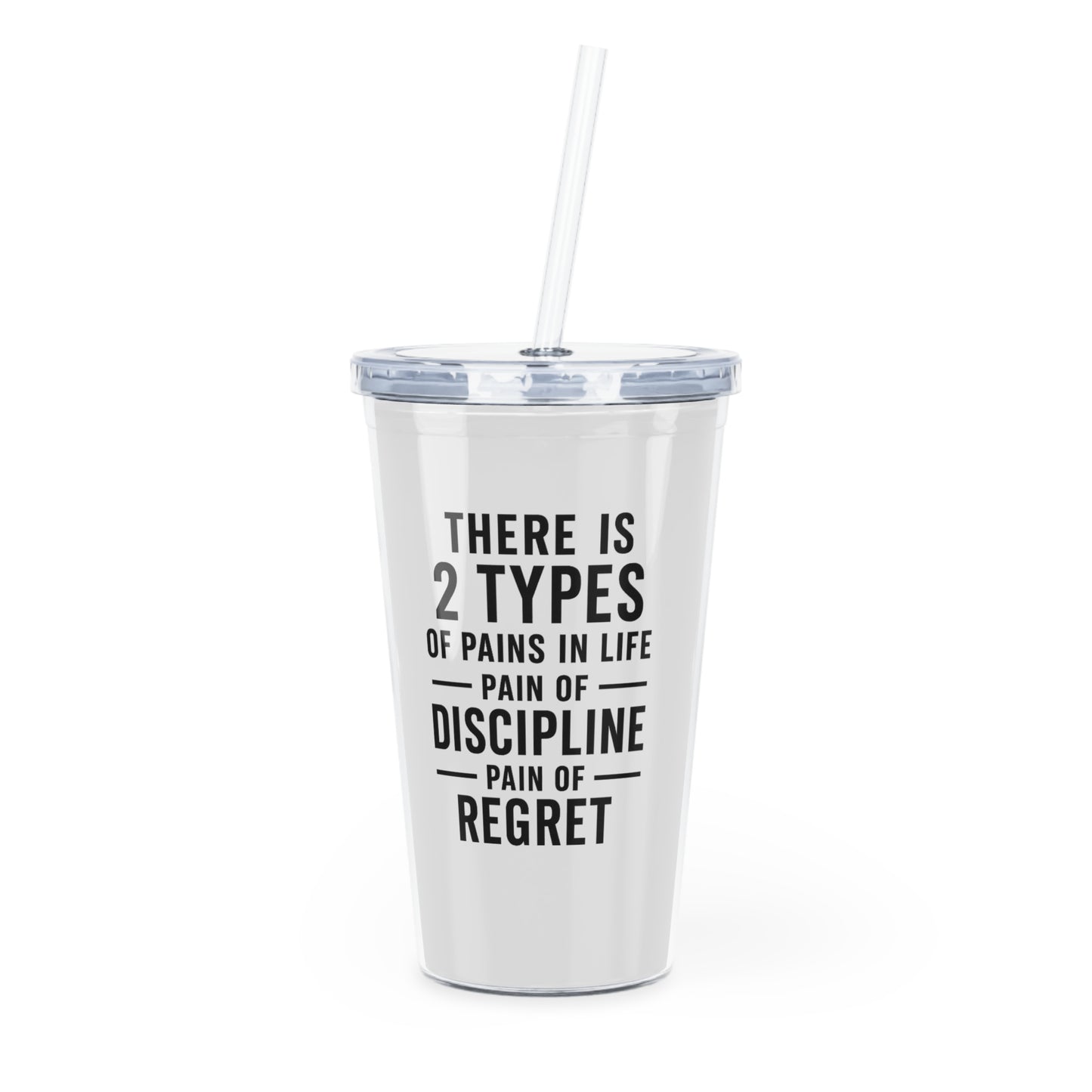 Motivia 20 oz plastic tumbler there is