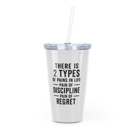 Motivia 20 oz plastic tumbler there is