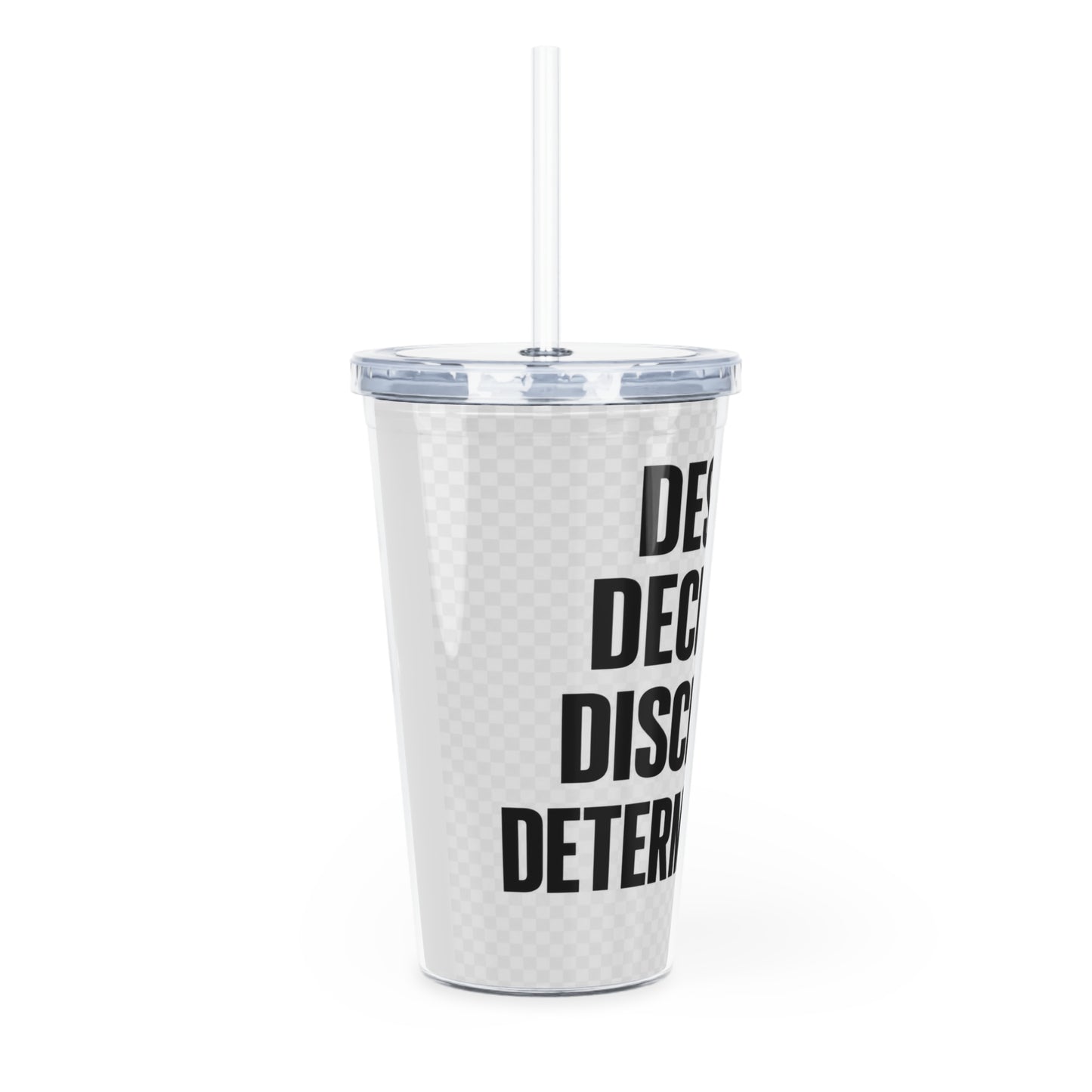 Motivia 20 oz plastic tumbler desir eng