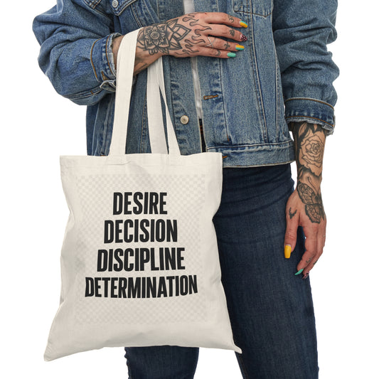 Motivia Canvas tote bags Desire