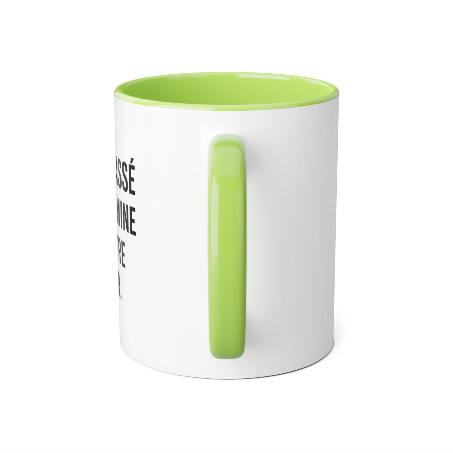 Motivia votre passe  Mug 11oz — Black Interior & Handle