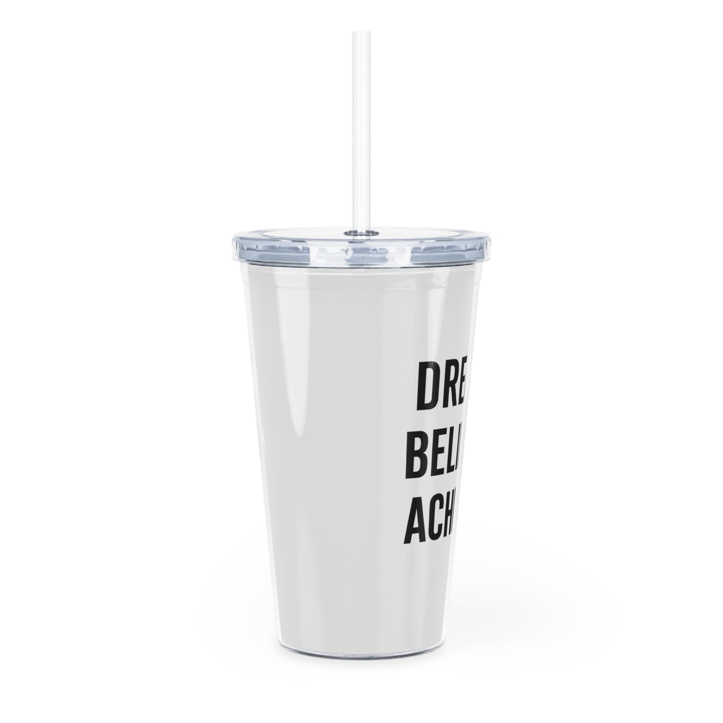 Motivia 20 oz plastic tumbler dream