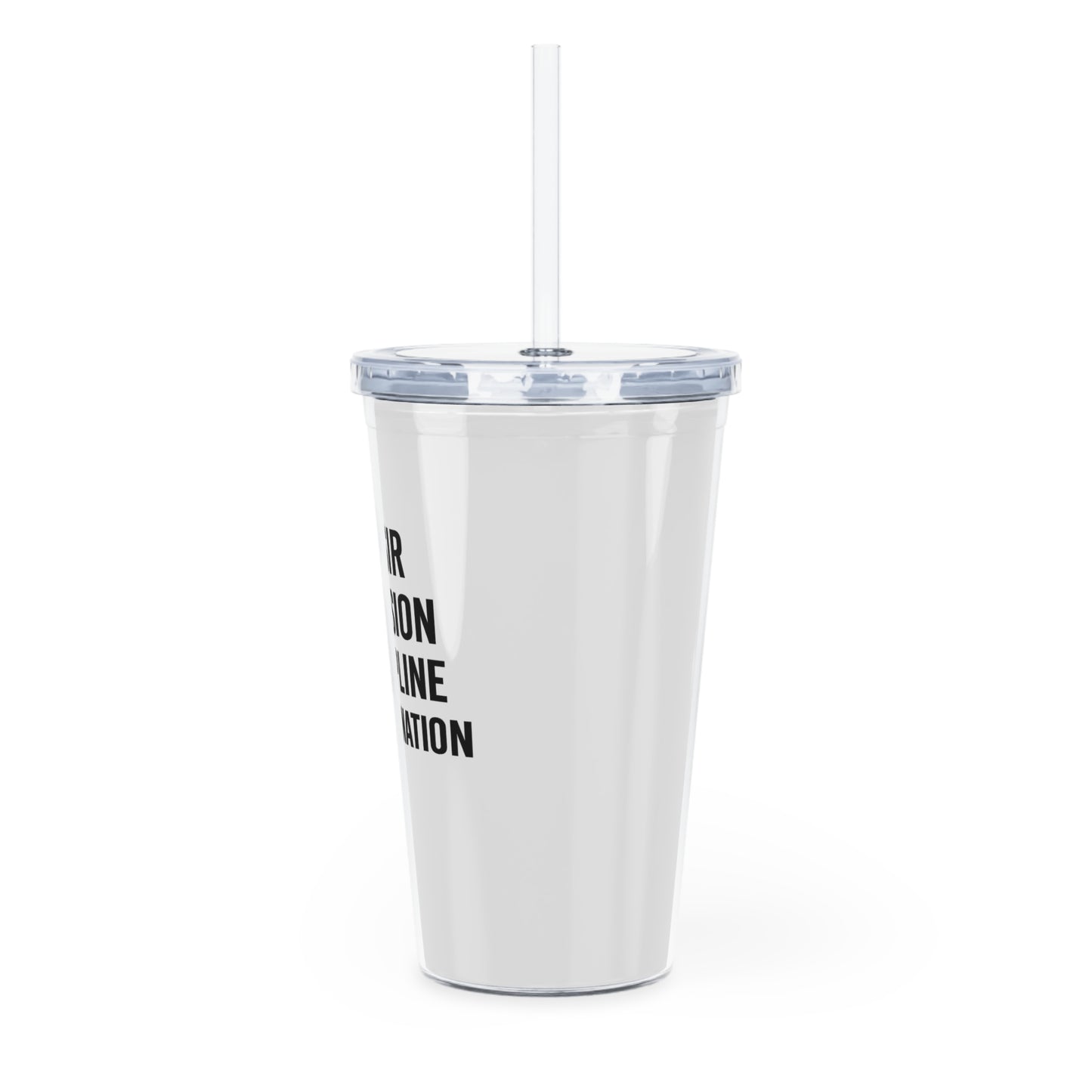 Motivia 20 oz plastic tumbler Desir fr