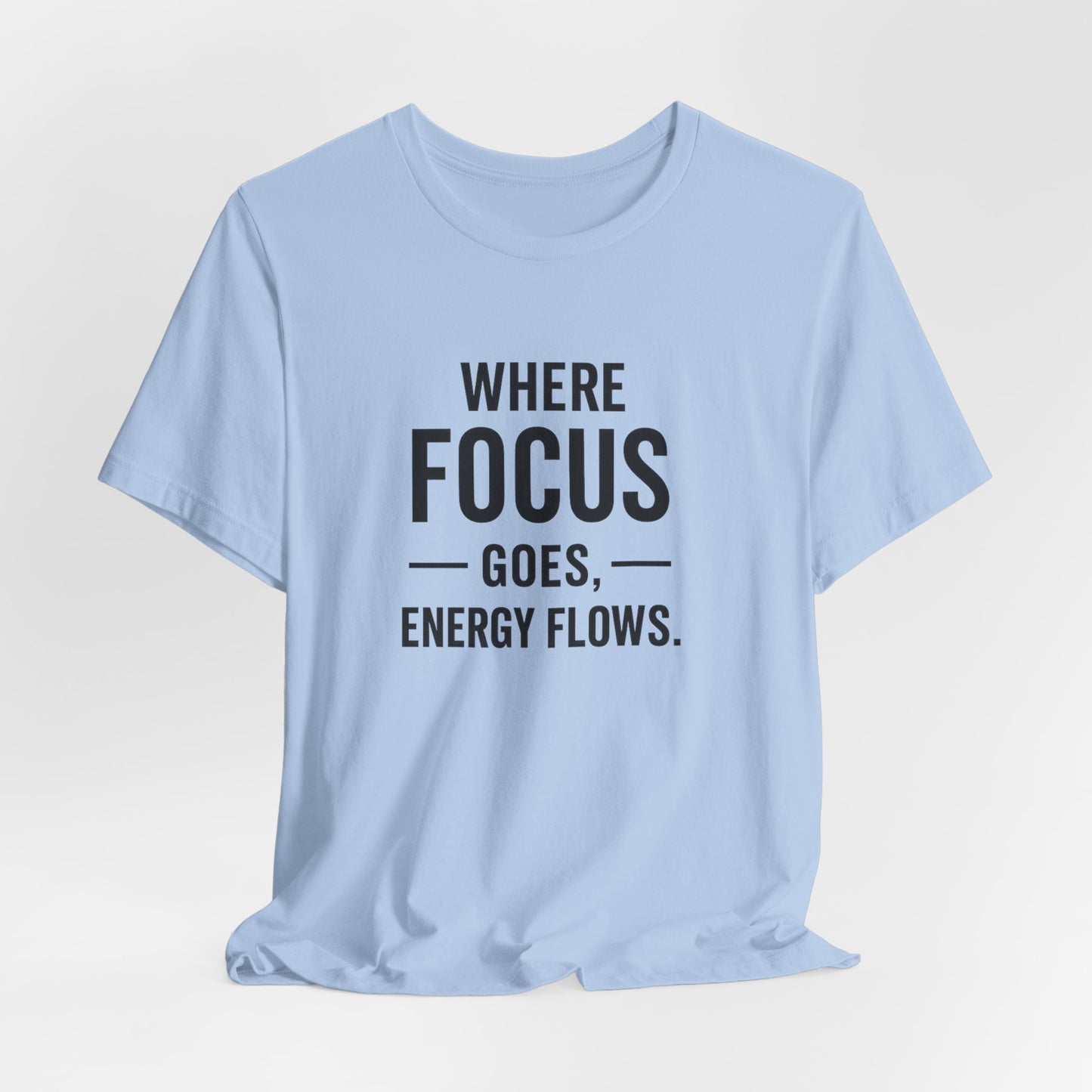 Motivia  T-Shirt where focus