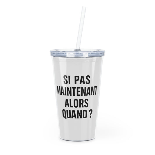 Motivia 20 oz plastic tumbler si pas