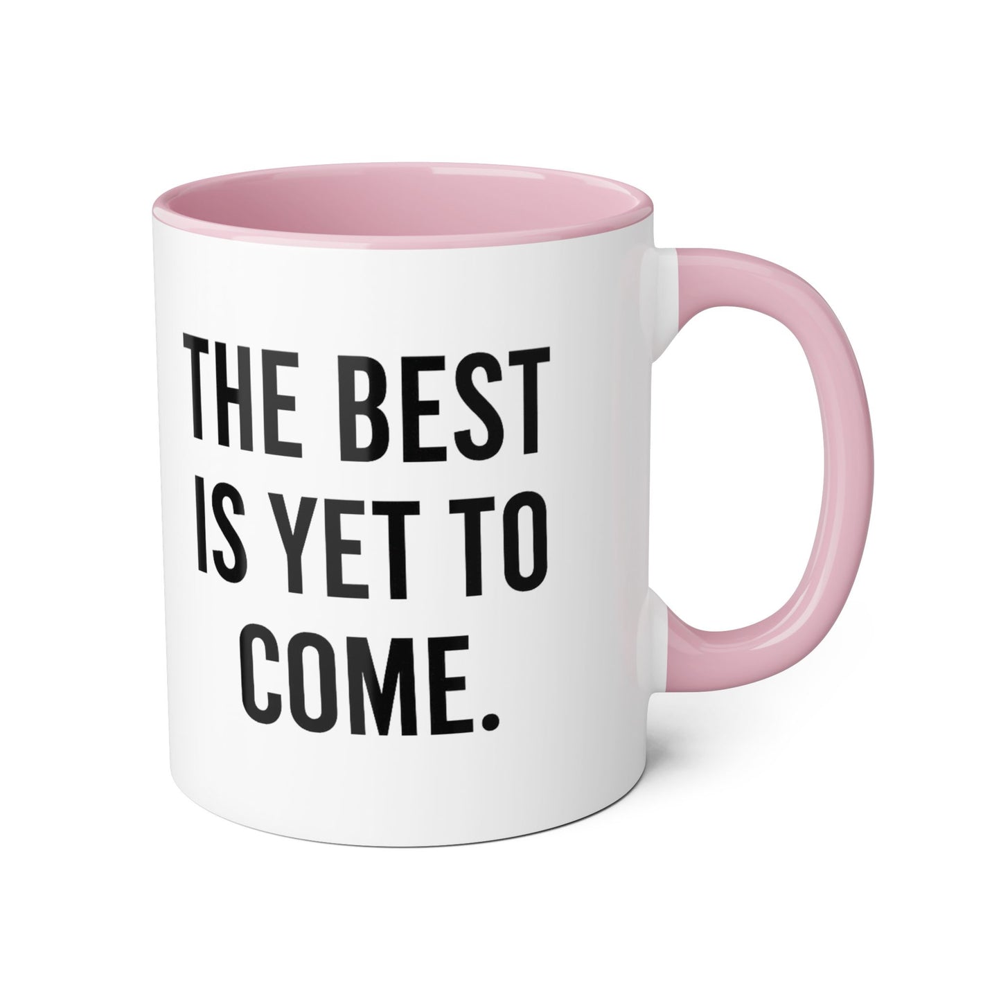 Motivia the best Mug 11oz — Black Interior & Handle