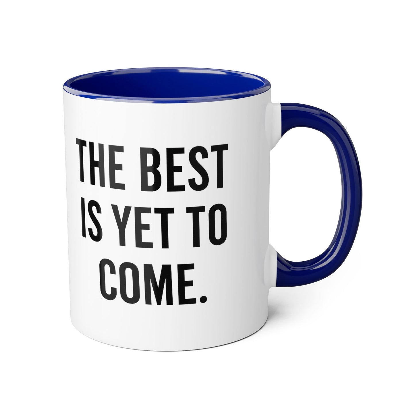 Motivia the best Mug 11oz — Black Interior & Handle