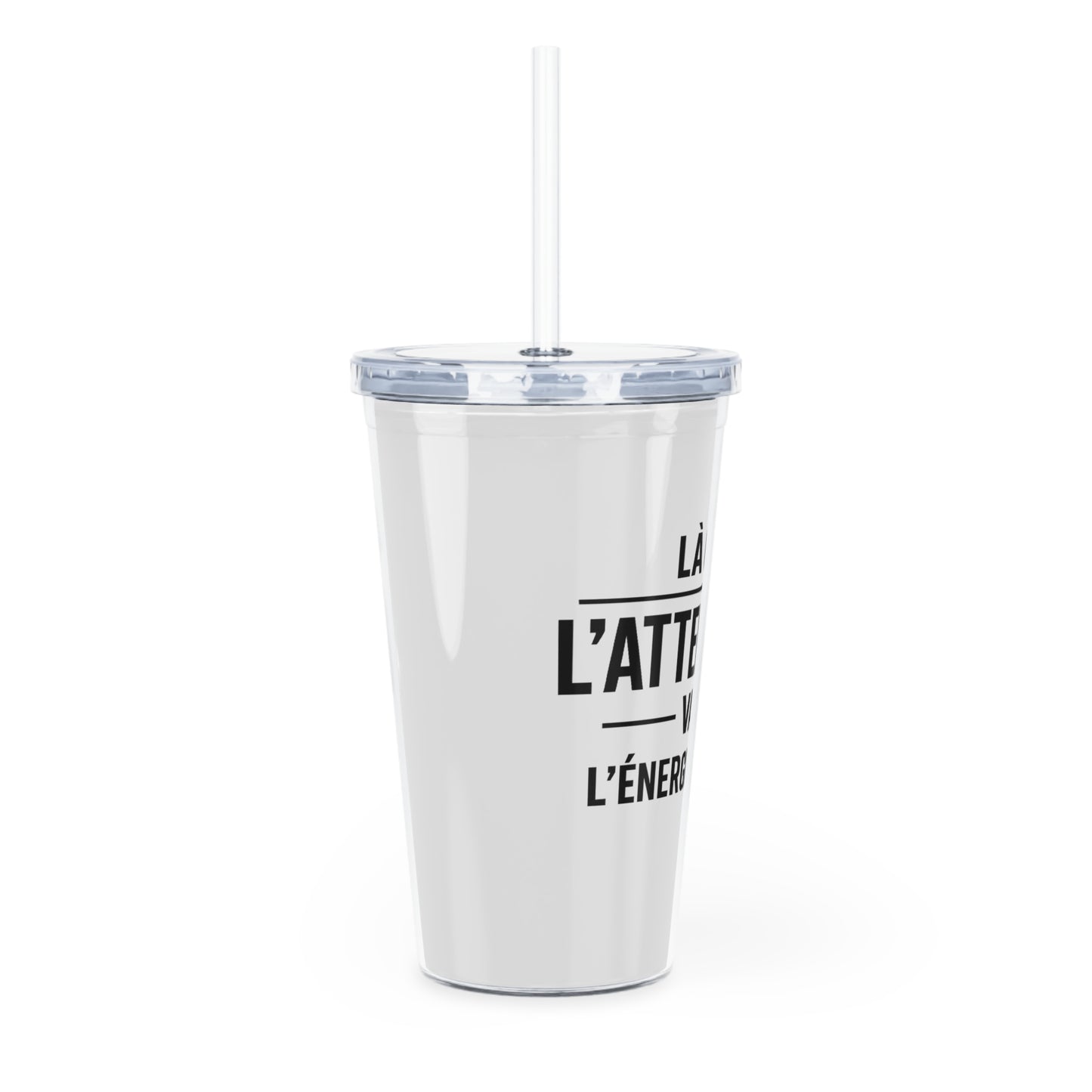 Motivia 20 oz plastic tumbler la ou