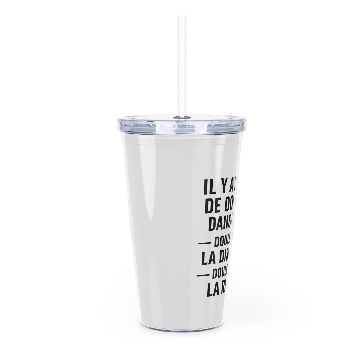 Motivia 20 oz plastic tumbler there is