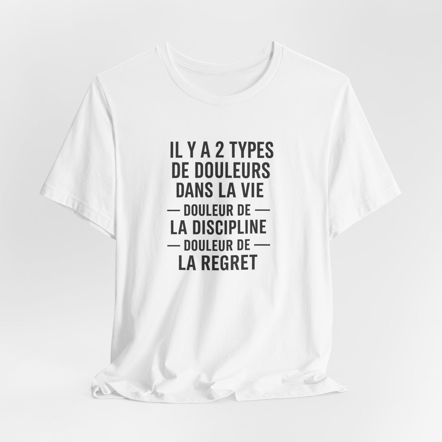 Motivia  T-Shirt il ya 2 types
