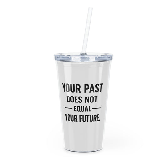 Motivia 20 oz plastic tumbler your past