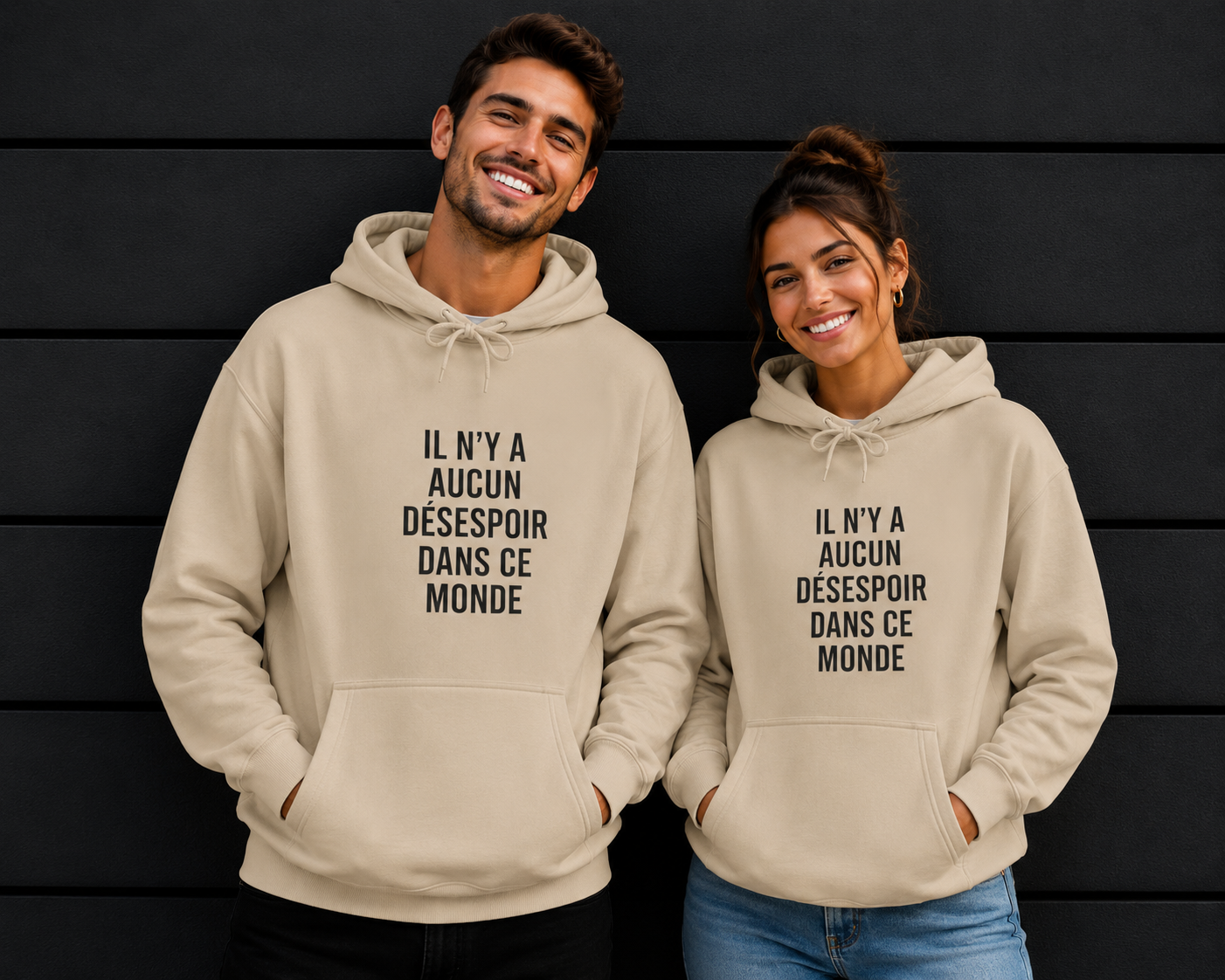Movitia hoodies aucun desespoir