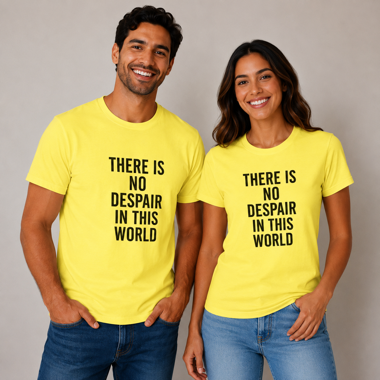 Motivia  T-Shirt there is no despair